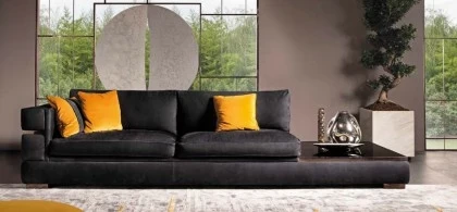 Excence Leather Sofa