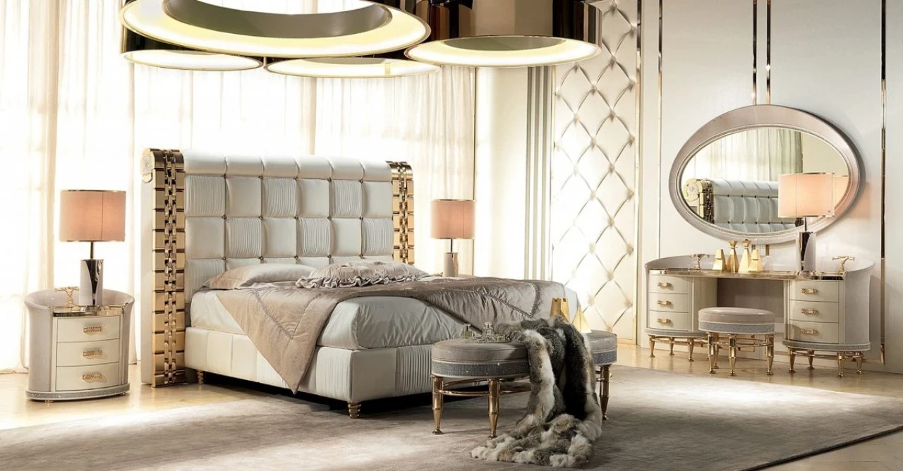 Lilium Bedroom, Cappelletti Italian bedroom set for a luxury bedroom