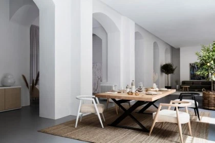 BENJAMIN dining table detail