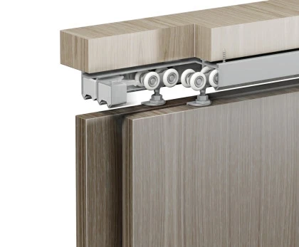 Sliding door hardware system