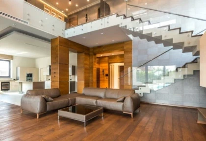 Luxury Smart Home Living Room