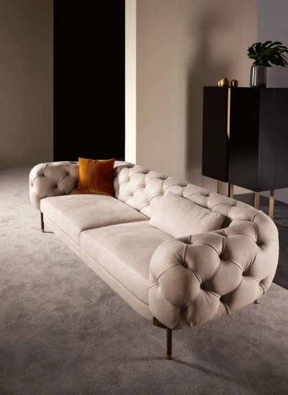 Italian Designer Atenae Sofa for Refined Contemporary Spaces