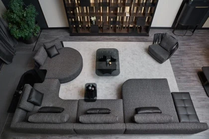 Organic Modern Sofa and Coffee Table Ideas by Nobili Design