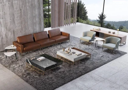 Luxury Italian Leather Sofas for Premium Living Rooms