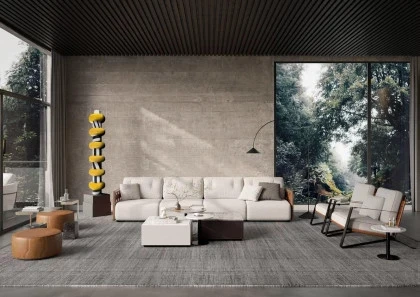 Italian Leather Sofas for Residential Interiors