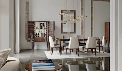 Italian tables and chairs for refined dining spaces