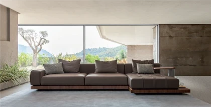 Signorini  Coco Daytona BlackJack luxury leather sofas