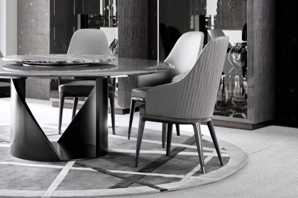 Upholstered dining chairs for comfortable everyday dining