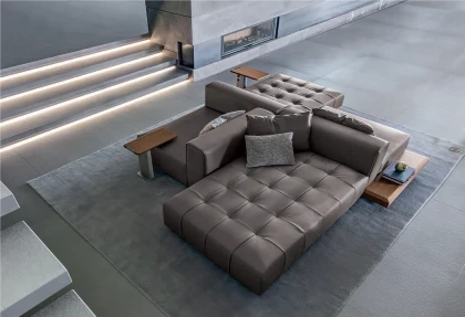 Signorini  Coco Daytona BlackJack leather sofas