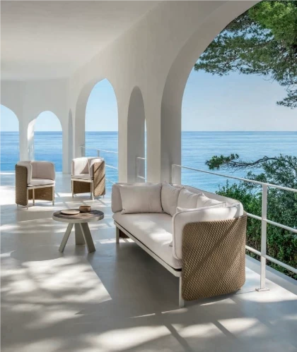 Ethimo sofa armchiars outdoor furniture