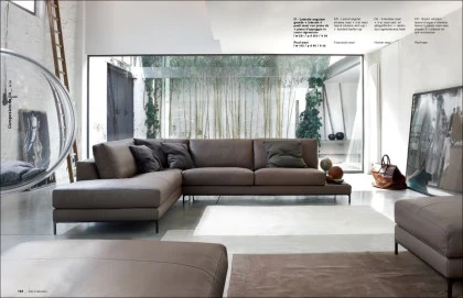 Ditre - Sectional corner leather sofas Collection