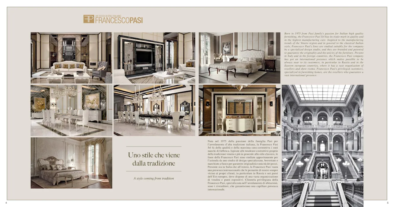 Classic Wood Bedroom, image 4 of 8, Francesco Pasi coordinated bedroom collection