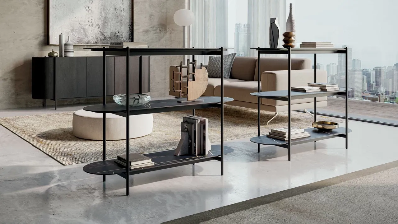 Supernova Library, Dall'Agnese modern Italian bookcase