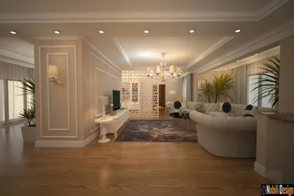 Foto dell'interior design di una casa classica a Fiume, Croazia | Interior design in Croazia.