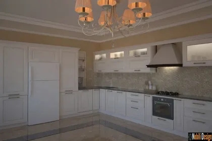 Classic style house interior design in Athens Greece 
