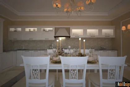 Classic style house interior design in Athens Greece 