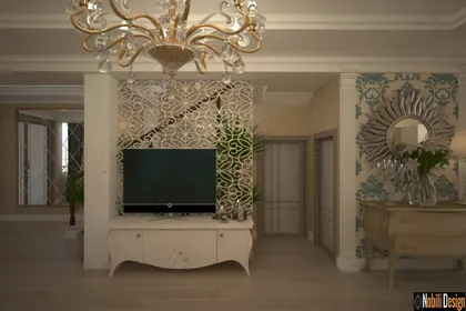 Classic style house interior design in Athens Greece 