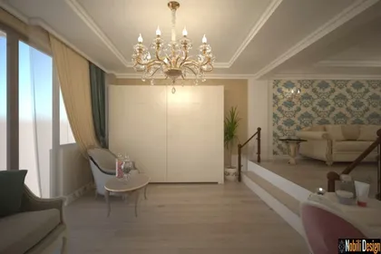 Classic style house interior design in Athens Greece 