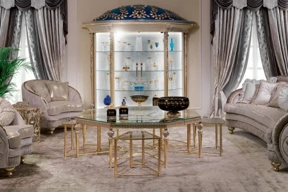 Classic Italian Lliving Room Furniture Design in Dubai 325-3421