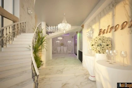 Interior design restaurant wedding reception