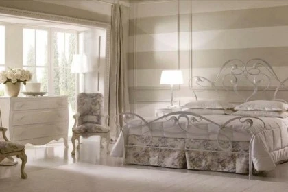 Classic furniture bedroom Gisel Silver Collection