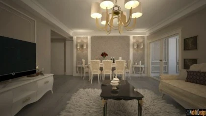 Interior design luxury apartment