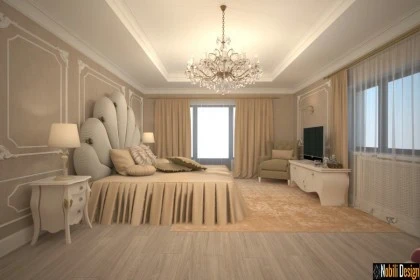 Bedroom luxury interior design