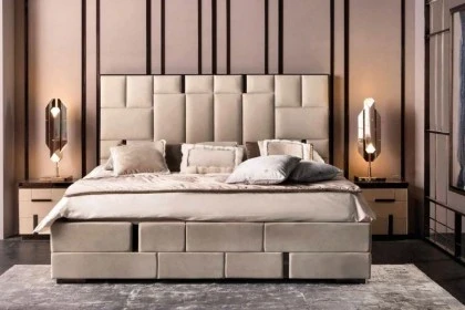 Exence: Italian Bedroom Modern Furniture - Upholstered Beds