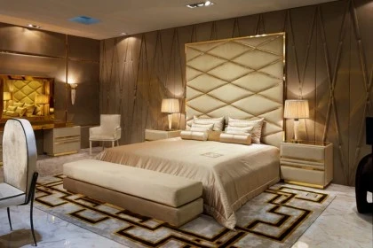 Modern Italian bedroom furniture Gattopardo
