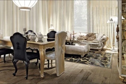 Classic living room Italian furniture Opera Unica