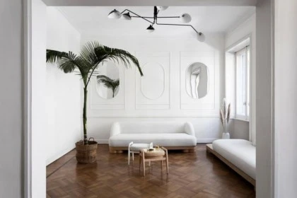 Italian Furniture Modern Living Room Almond