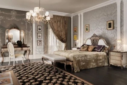 Classic Bedroom Furniture Luxury Design in Dubai 325-3421